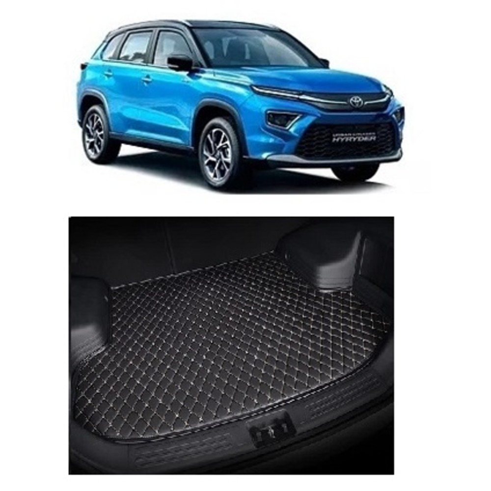 7D Car Trunk/Boot/Dicky PU Leatherette Mat for	Hyryder  black